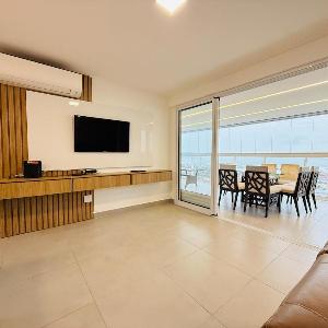 Apartamento 2 quartos com vista mar Lazer total