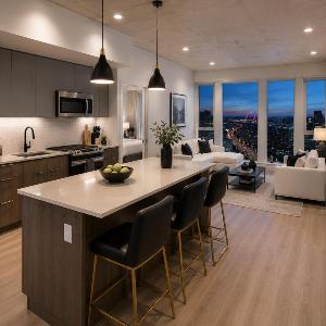 Portland Skyview 1BR Residence