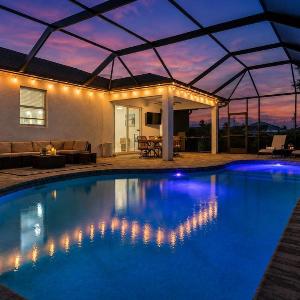 Cape Coral home with Pool Spa & Game Room