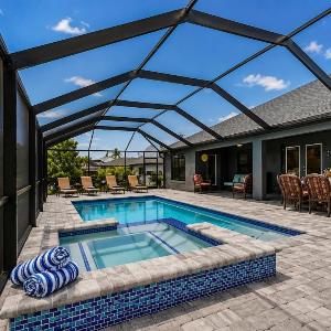 Cape Coral Home with Pool Spa & Playful Beach House