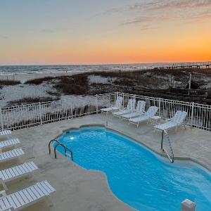 Beachfront Duplex Heated Pool Sleeps 24
