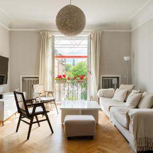 Beautiful Karlaplan Apartment 70sqm Balcony