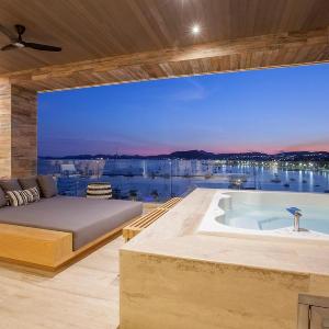 Luxury bayfront condo with panoramic views