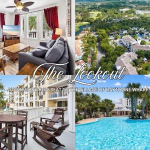 Baytowne Wharf View Condo with Oversized Balcony