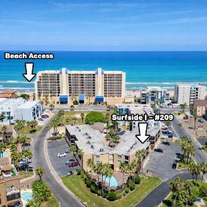 2BR Half Block to Beach Garage Heated Pool apts