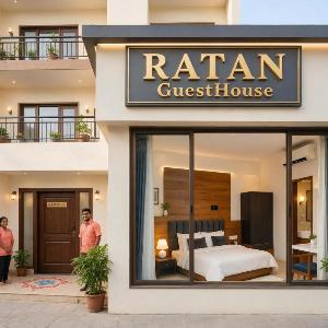 The Grand Ratan Premium Rooms !!! Best Family Stay In Vrindavan
