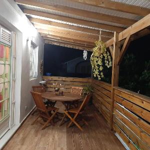 Studio confortable Le Moule 40 m² jardin