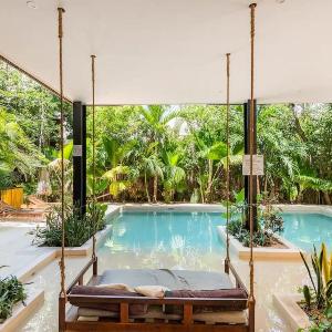 Beauty Designed 3Bdr Apt in Tulum with Amenities