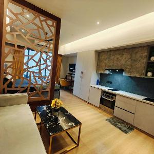 Luxurious suite with city view