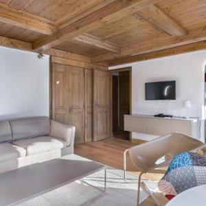 Spacieux T2 rénové avec Parking et WiFi à Megève Proche Pistes
