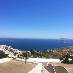 House with 4 bedrooms in Patmos with wonderful sea view terrace and WiFi 1 km from the beach