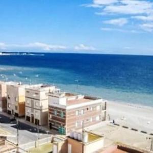 Apartment with 3 bedrooms in Santa Pola with wonderful sea view furnished balcony and WiFi 10 m from the beach