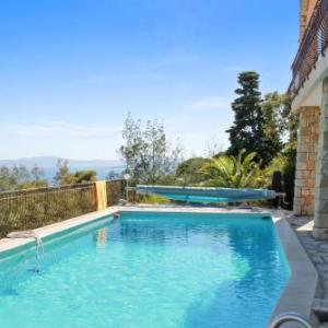 Villa with 3 bedrooms in Roquebrune sur Argens with wonderful sea view private pool enclosed garden