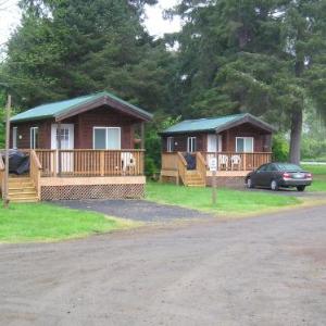 Wahkiakum County Fairgrounds Hotels - Seaside Camping Resort Studio Cabin 4