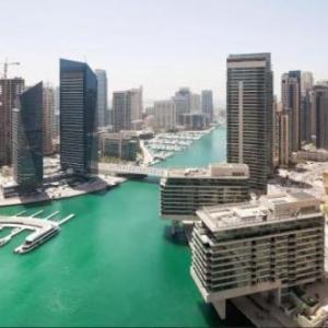 DHH -Come Home To A Cozy Studio in Bay Central Dubai Marina 5 Mins Walk to The Beach