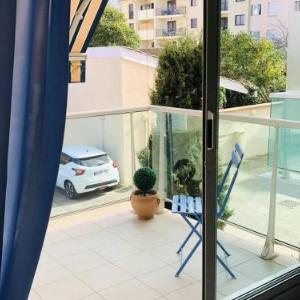 Appartement T2 à Arcachon à 400m de la plage avec balcon et parking privé