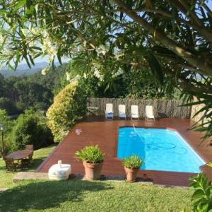 Villa with 3 bedrooms in Gondomar with wonderful sea view private pool and WiFi 8 km from the beach