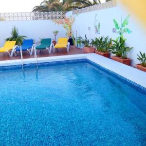 Villa with 3 bedrooms in Costa Teguise with private pool furnished terrace and WiFi 1 km from the beach