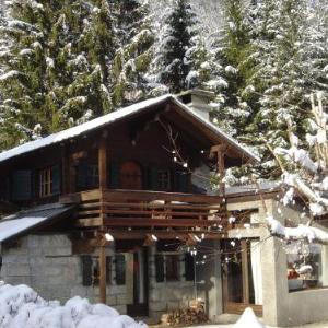 Chalet vue Mont-Blanc