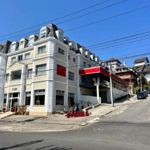 Flats Chateau Campos do Jordão em Capivari com lareira