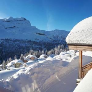 Apartment with 3 bedrooms in Flaine with wonderful mountain view shared pool furnished terrace 500 m from the slopes