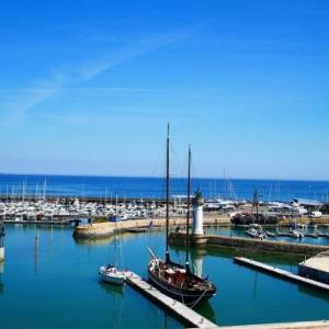Quiberon: Appartement 3 pièces 6 pers balcon vue sur le port animaux acceptés