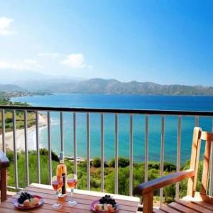 Apartment with one bedroom in Saint Florent with furnished terrace 50 m from the beach