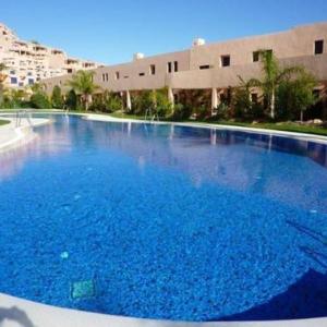 Apartment with 2 bedrooms in Mojacar with wonderful sea view shared pool furnished terrace 400 m from the beach