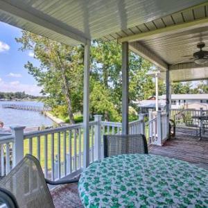 Fishermans Lakefront Home with Boat Lift and Deck!