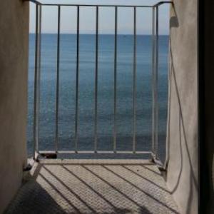 Balcone sulla spiaggia