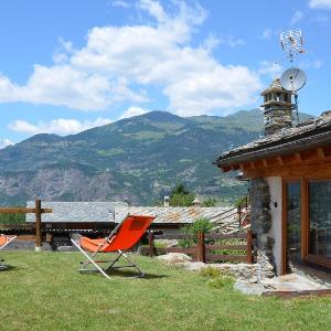 Holiday house with garden and enchanting view