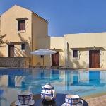 Crete holiday rental small village close to beaches -sharing a large pool