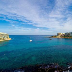 GetawaysMalta Spinola Bay Mansion Seafront Apartment in St Julian near Paceville