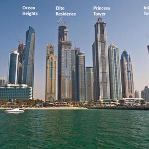 Entire house - 1br Dubai Marina View Princess Tower 1609