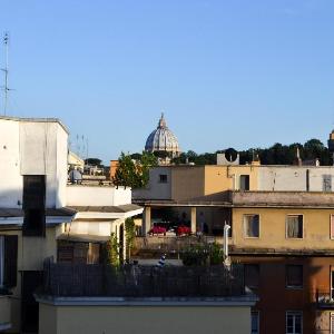Vatican From Above With Terrace Rome