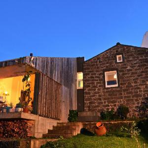 Private stone villa rental with sea view in the azores