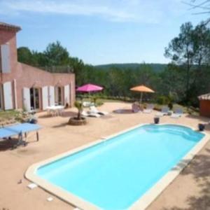 Villa with 3 bedrooms in Les Arcs with wonderful mountain view private pool furnished garden 24 km from the beach