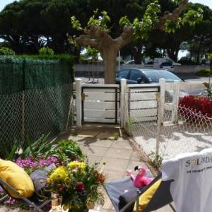 Sol-y-Days Mathilde Agréable appartement en rez-de-jardin avec parking et un accès direct à la plage
