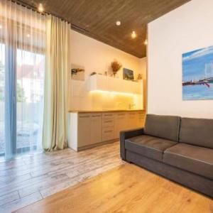 Su terasa jaukus apartamentas
