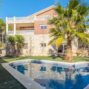 Villa with 5 bedrooms in Olivella with wonderful mountain view private pool enclosed garden 13 km from the beach