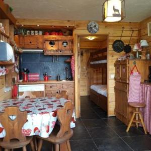 Studio montagnard 3 pers Arc 1600 vue Mont Blanc - FR-1-411-468