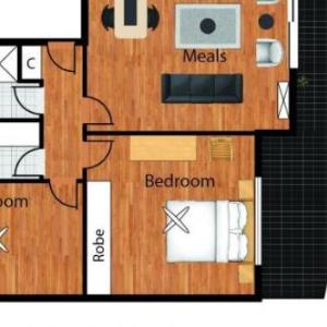 2BR Sydney Apt With Car Space Near Chatswood