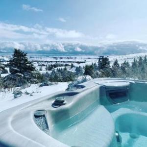 Dog Friendly Bird's Eye View with Hot Tub by AAA Red Lodge Rentals