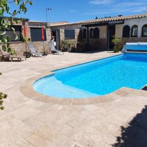 Villa with one bedroom in Canohes with private pool and enclosed garden 10 km from the beach