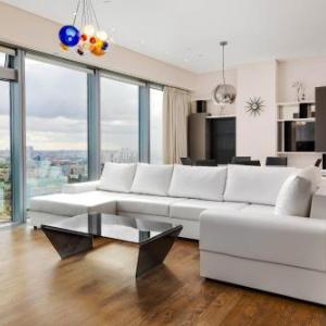 Sky Elite Moscow City apartment 54 floor Апартаменты Москва Сити 54 этаж