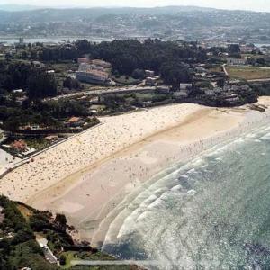 A Coruña al lado de la playa