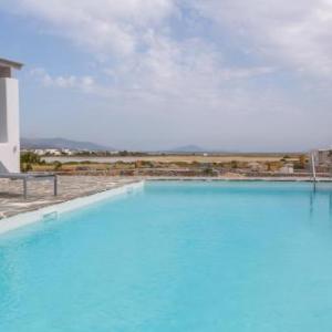 Naxos beachfront private villa with pool