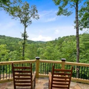 Elegant Forest Escape with Hot Tub Views and More