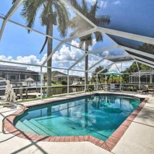 Canalfront Cape Coral Haven with Pool and Dock!