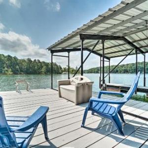 Sunny Lake Hartwell Home with Private Boat Ramp